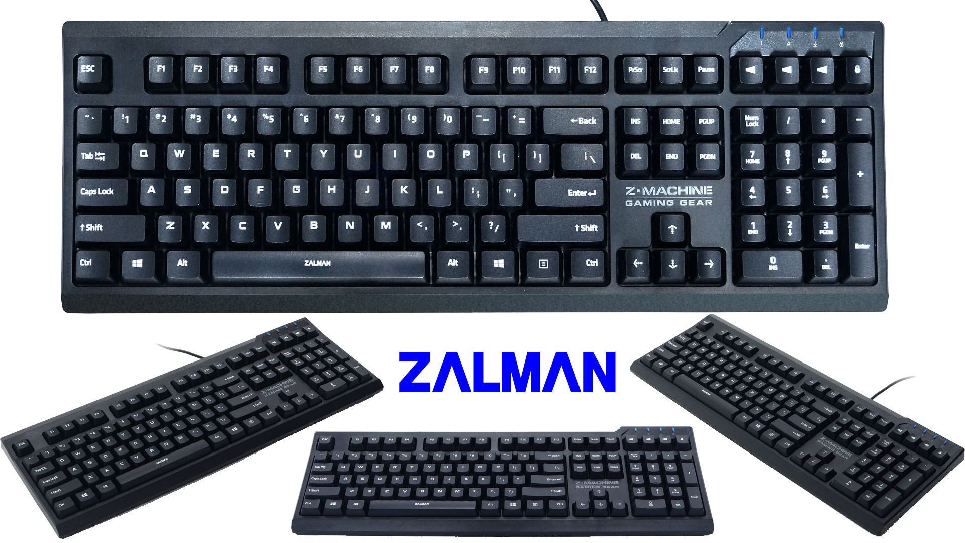 Piacra került a Zalman vízálló billentyűzete