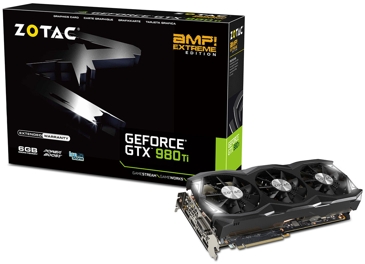 Piacra került a Zotac felpörgetett GTX 980 Ti modellje