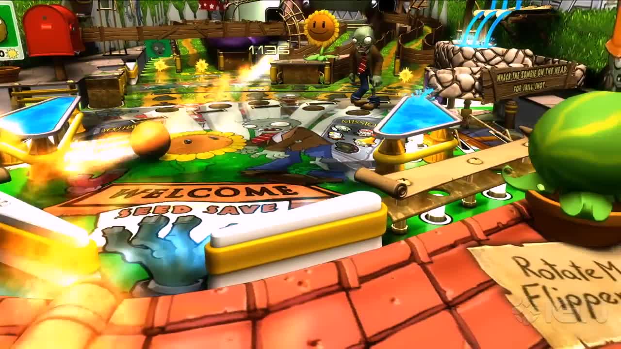 Plants vs Zombies asztal érkezik a héten a Zen Pinball 2-höz