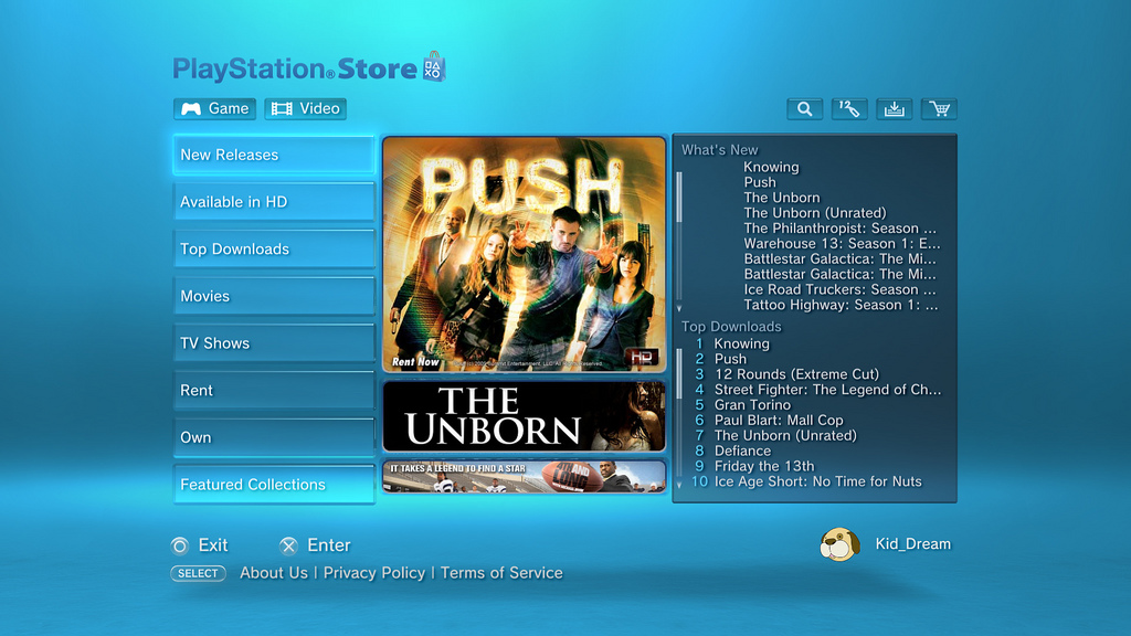 PlayStation Store: Felfedve az európai videoletöltő szolgáltatás nyitó kínálata