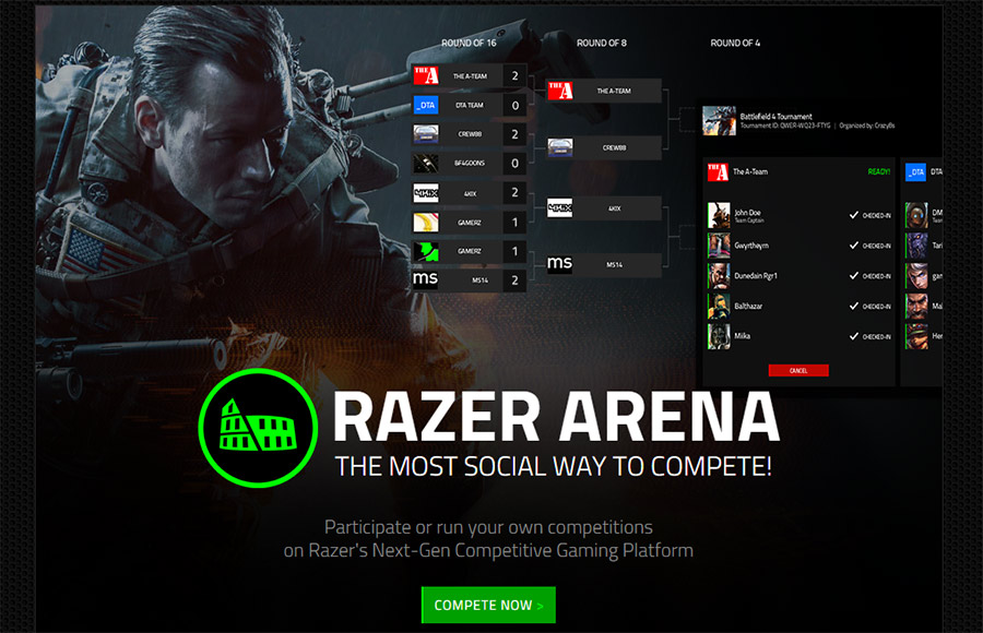 Profi bajnokságszervezővé emelhet minket a Razer Arena
