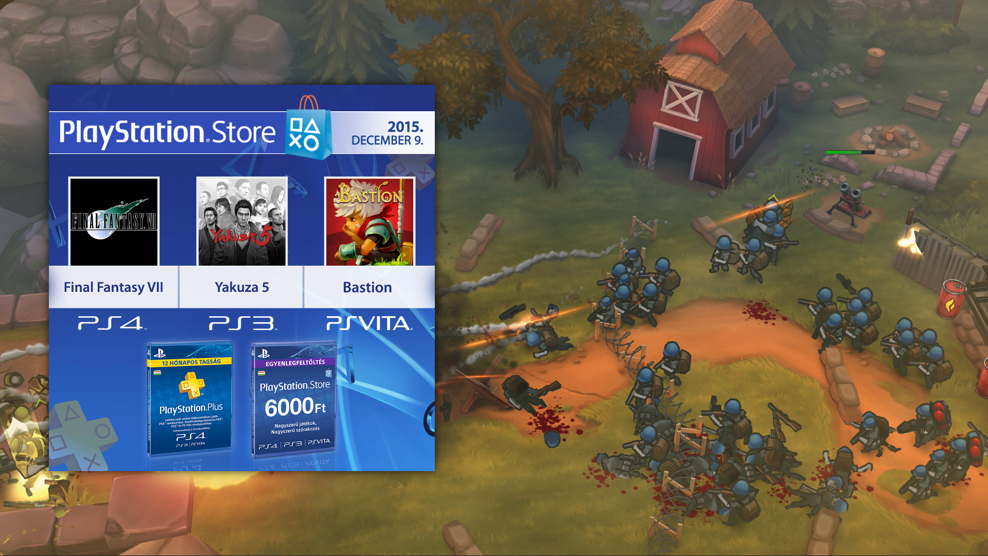 PS Store frissítés (2015-12-08)