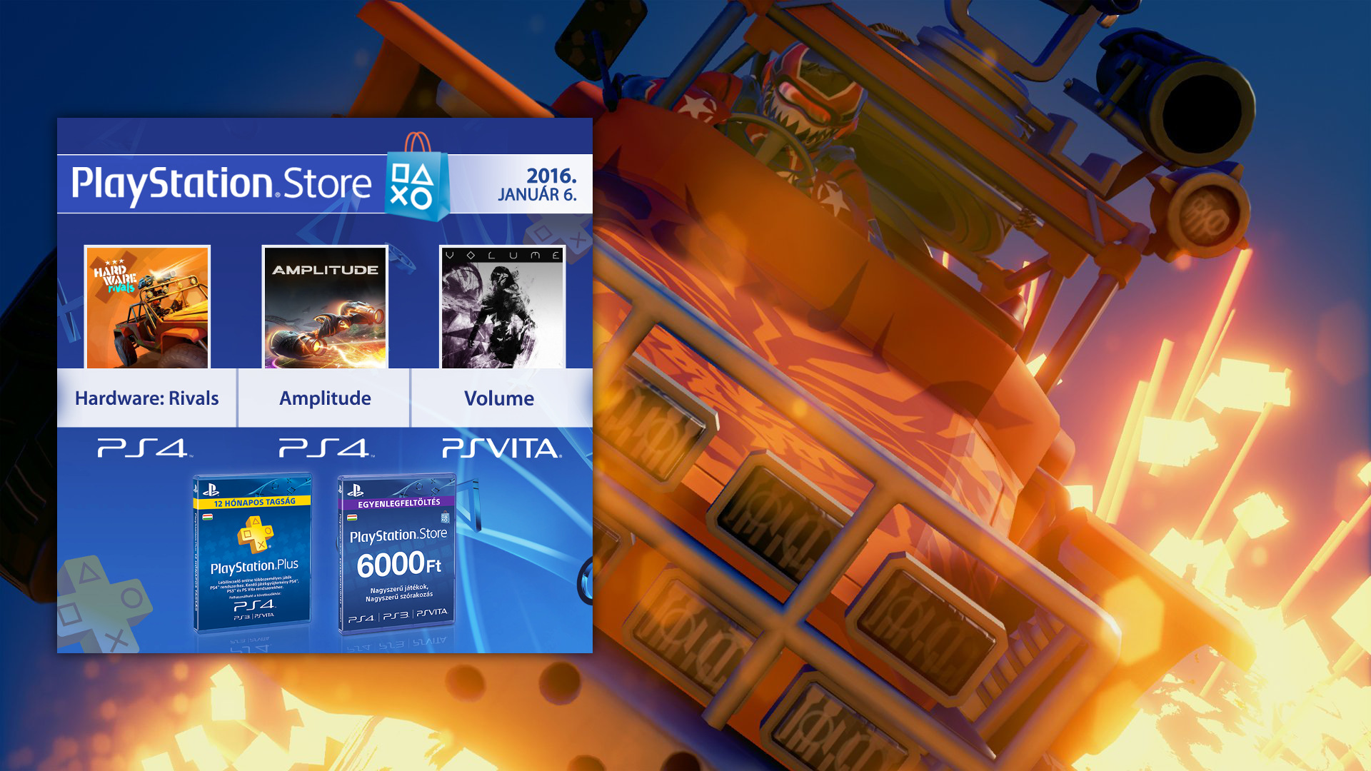 PS Store frissítés (2016-01-05)
