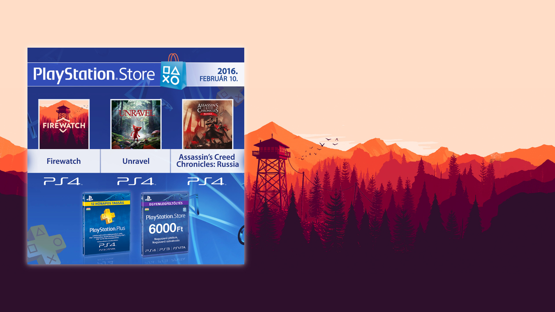 PS Store frissítés (2016-02-09)