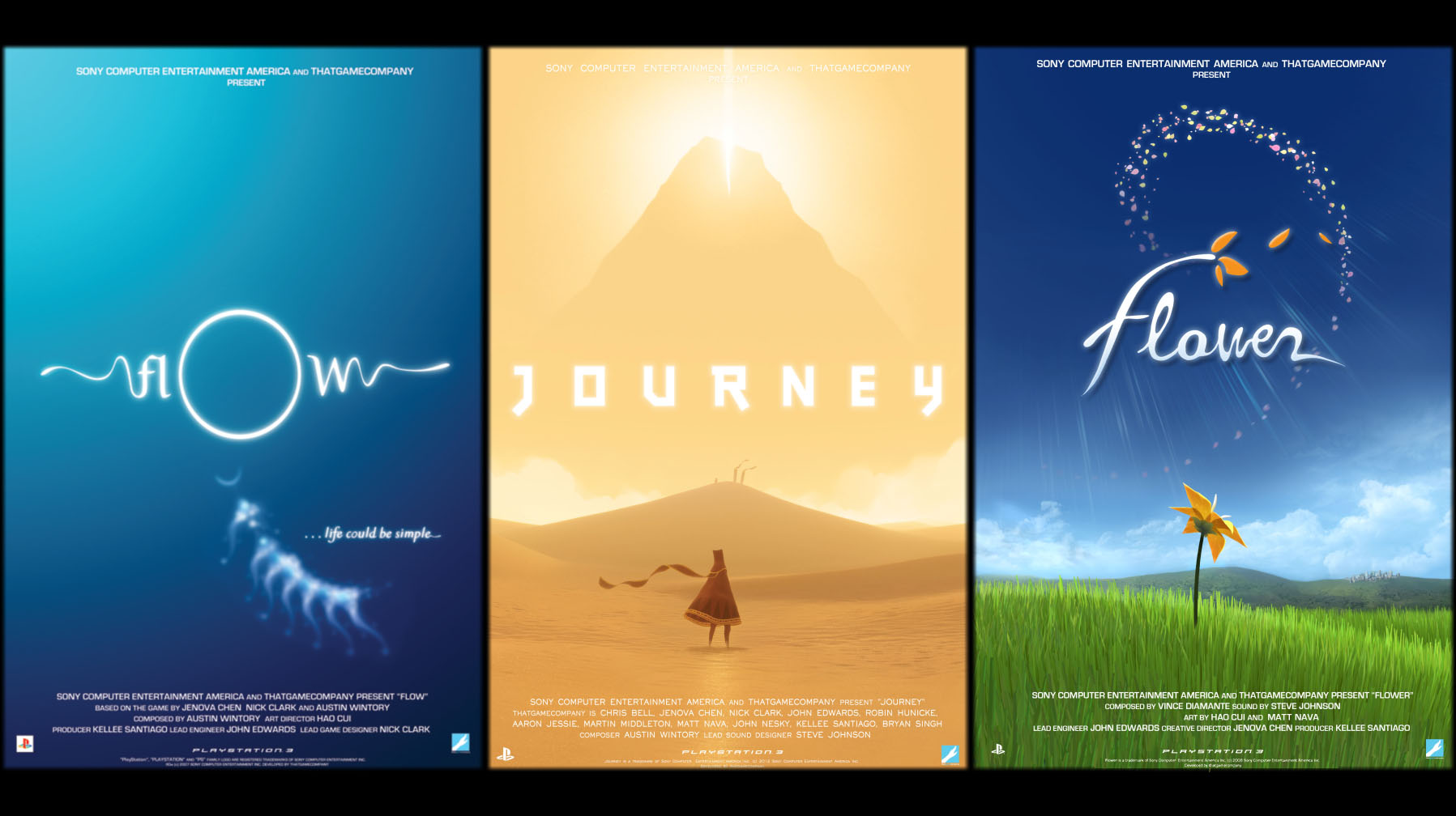 PS4-re tart a Journey, a Flower és a flOw