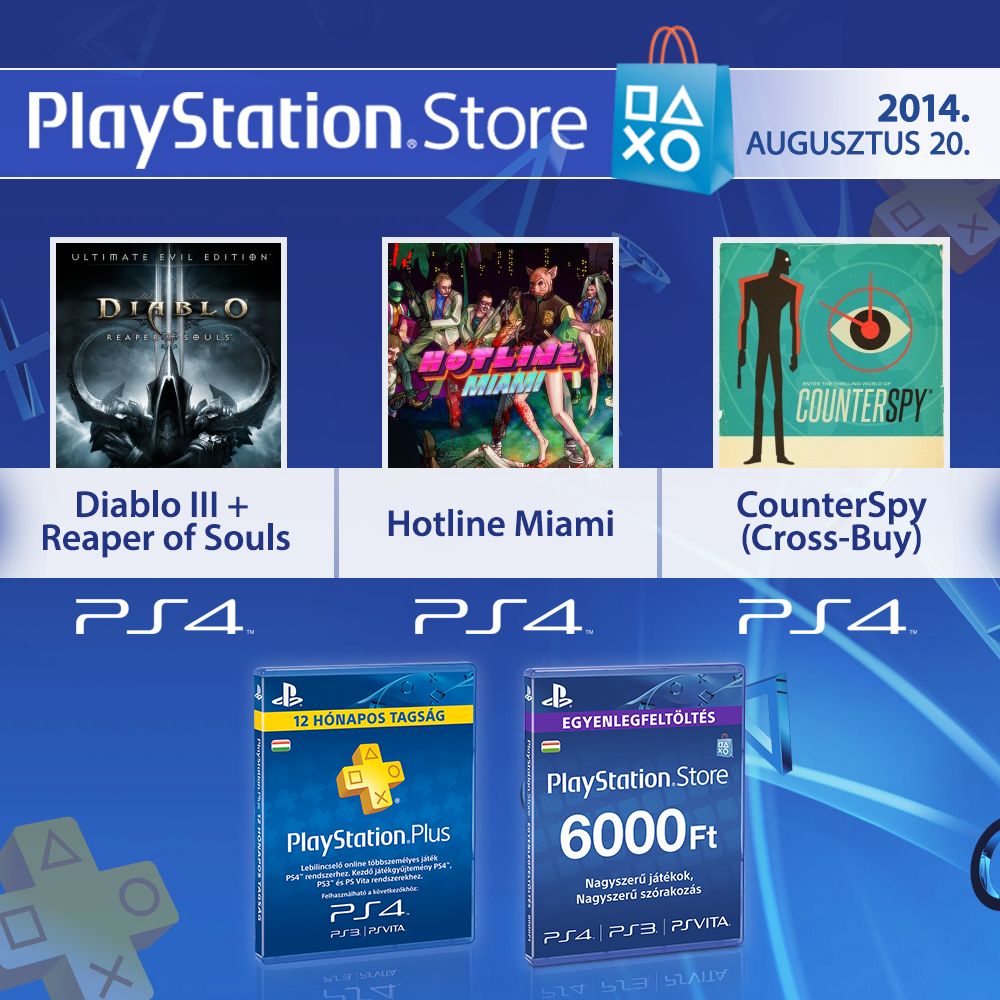 PS Store frissítés (2014-08-21)