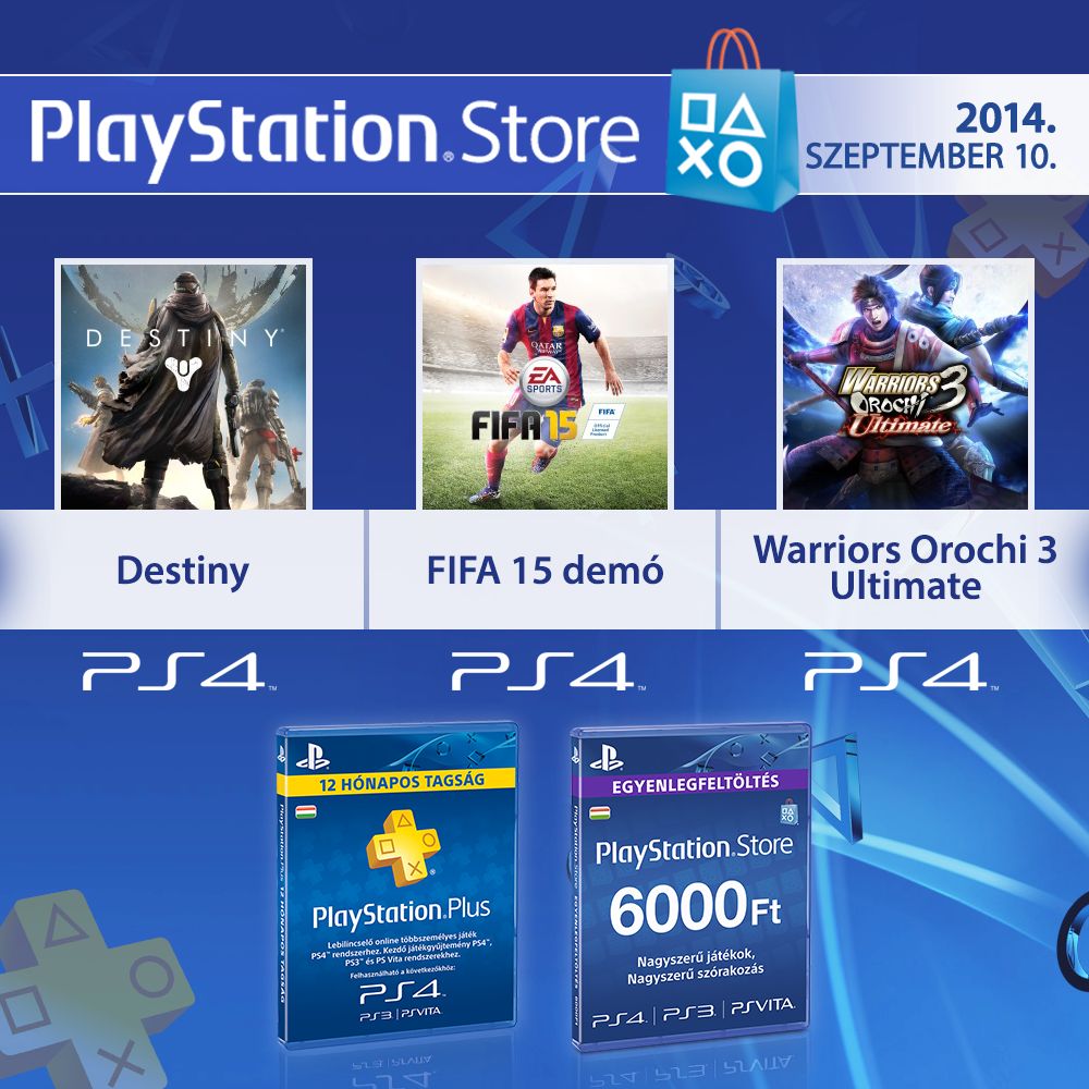 PS Store frissítés (2014-09-12)