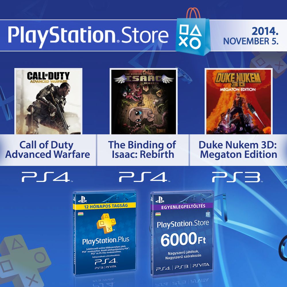 PS Store frissítés (2014-11-06)