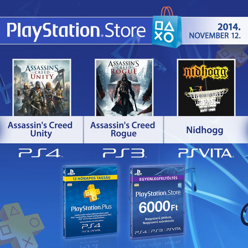 PS Store frissítés (2014-11-15)