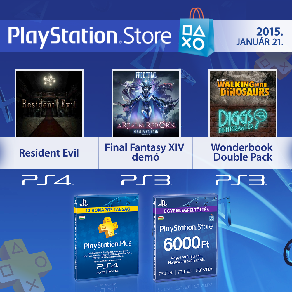 PS Store frissítés (2015-01-21)