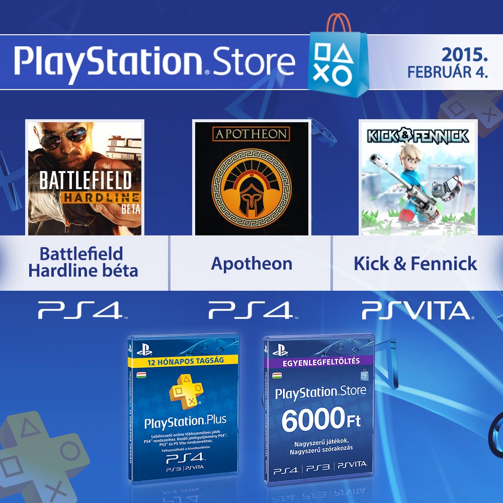 PS Store frissítés (2015-02-05)