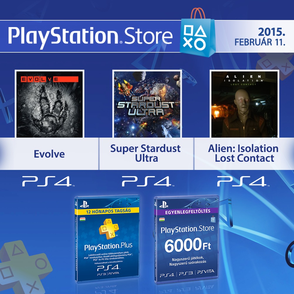 PS Store frissítés (2015-02-12)
