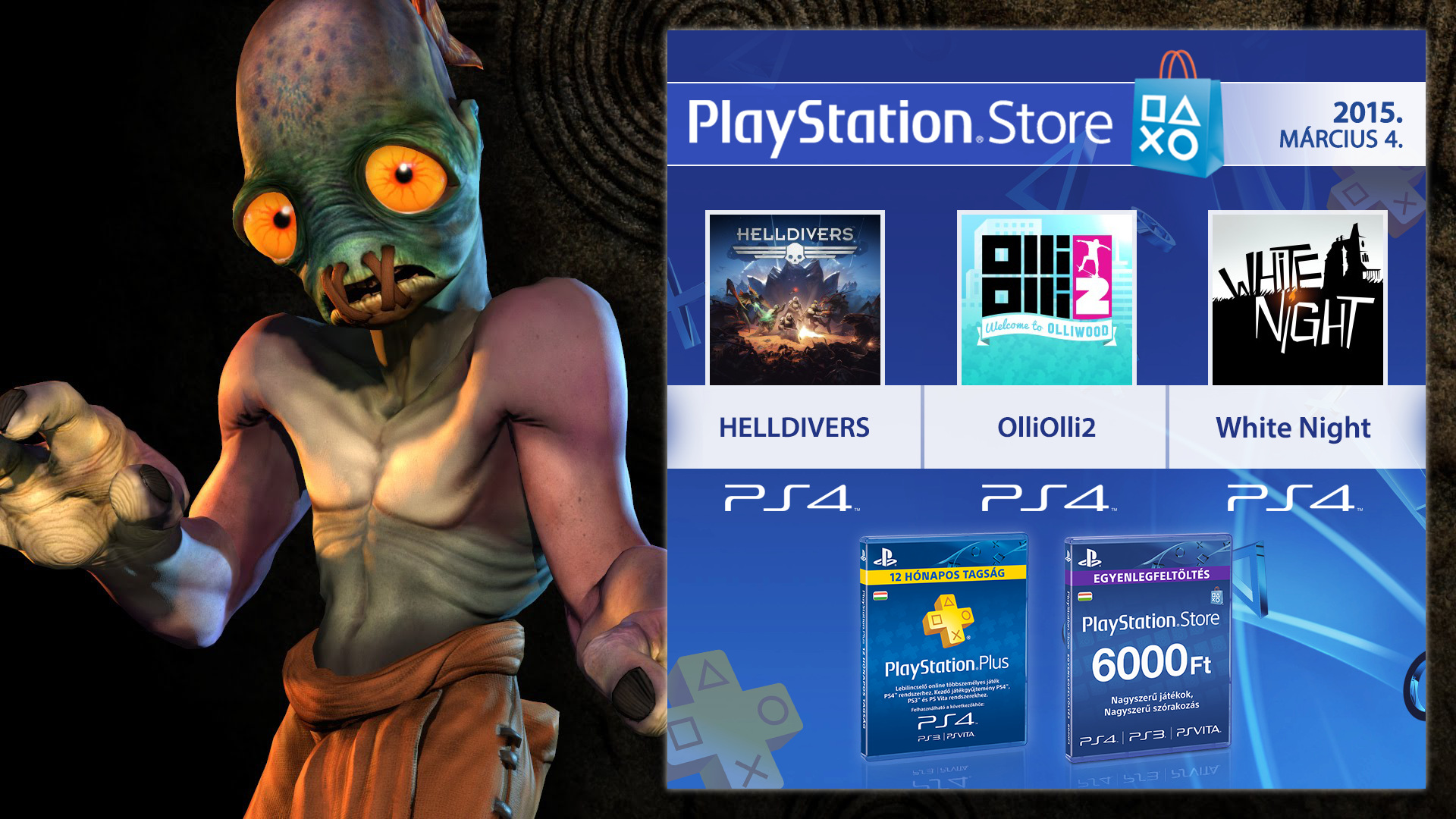 PS Store frissítés (2015-03-05)