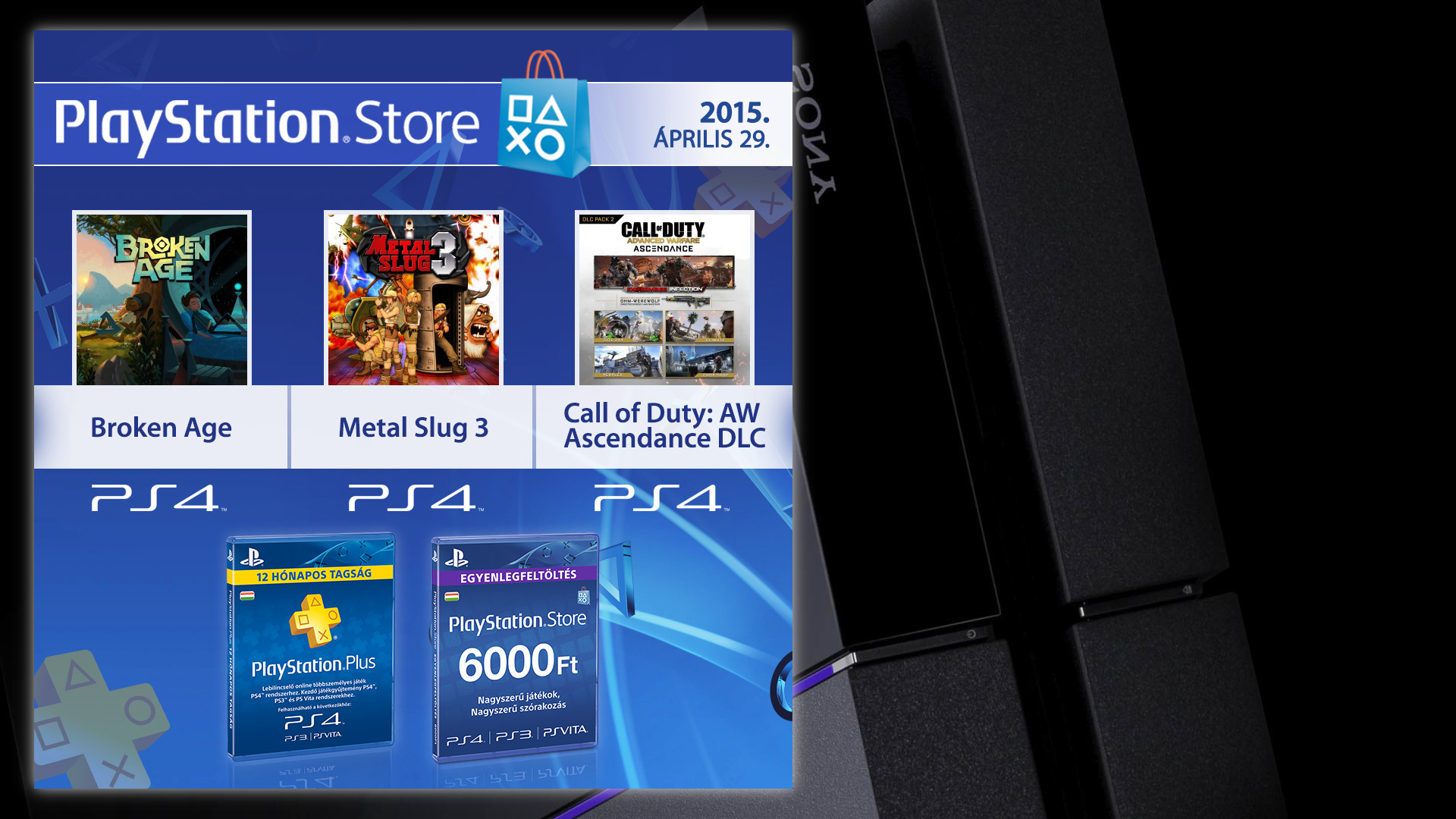 PS Store frissítés (2015-04-29)