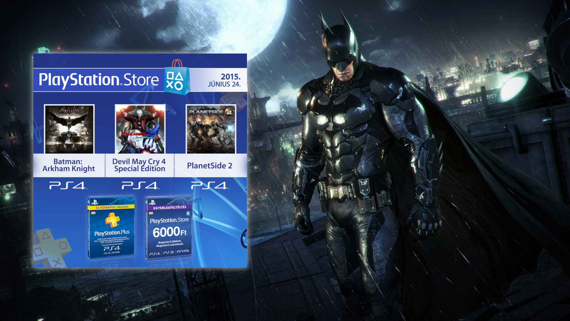 PS Store frissítés (2015-06-24)