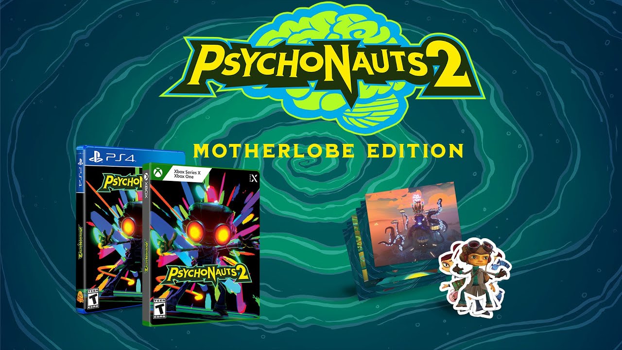 Psychonauts 2: Motherlobe Edition címmel dobozos kiadást kap a játék