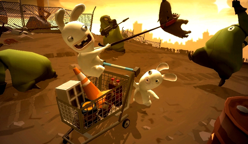 Rabbids Go Home: Őrült nyulak a csöppnyi Nintendo-n is