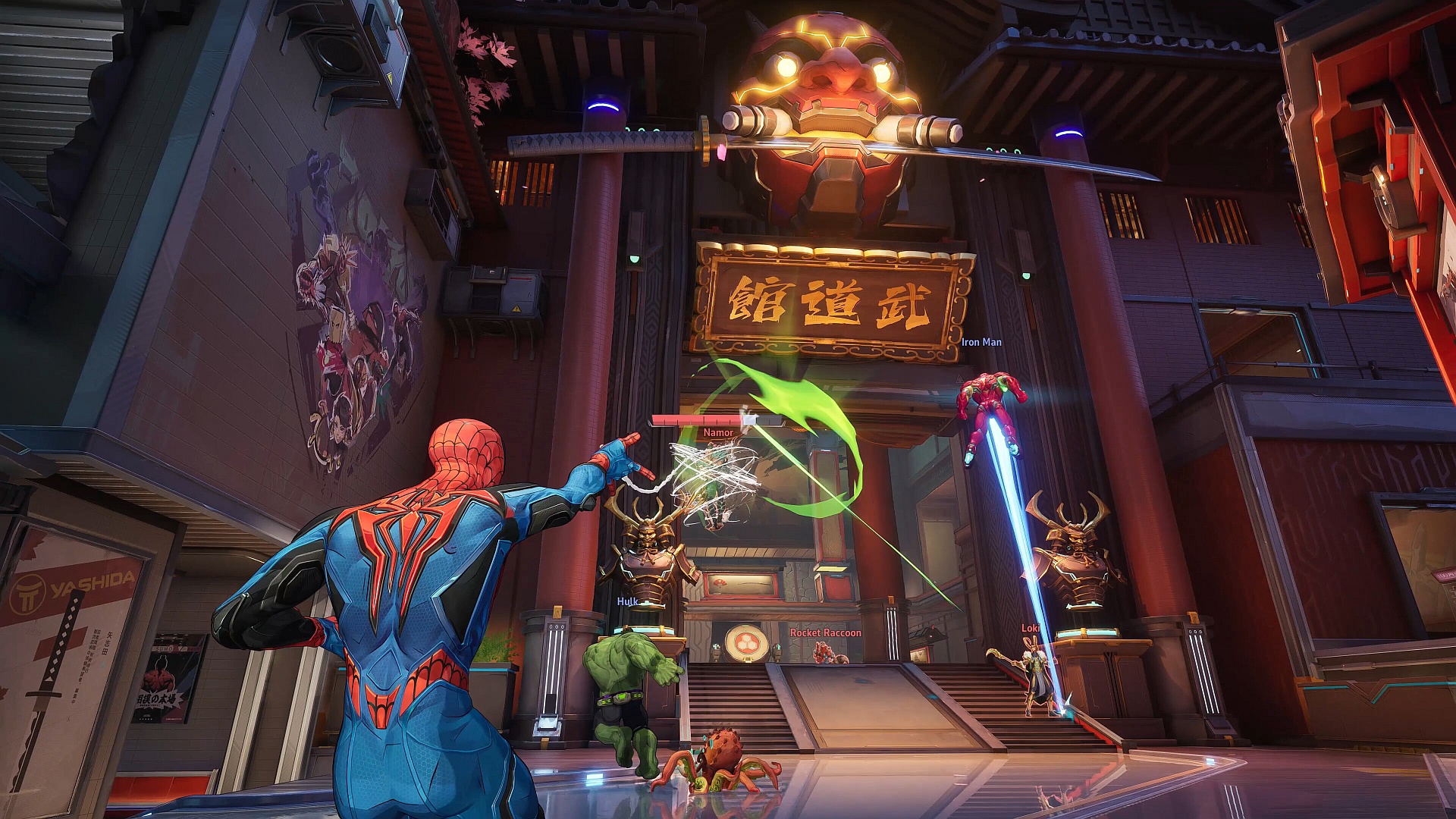 Recseg-ropog PS4-en a Marvel Rivals
