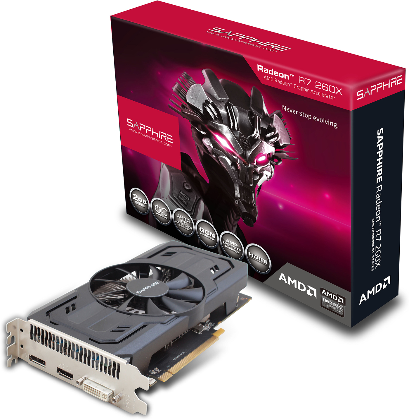 Remek áron érkezik a Sapphire Radeon R7 260X iCafe OC