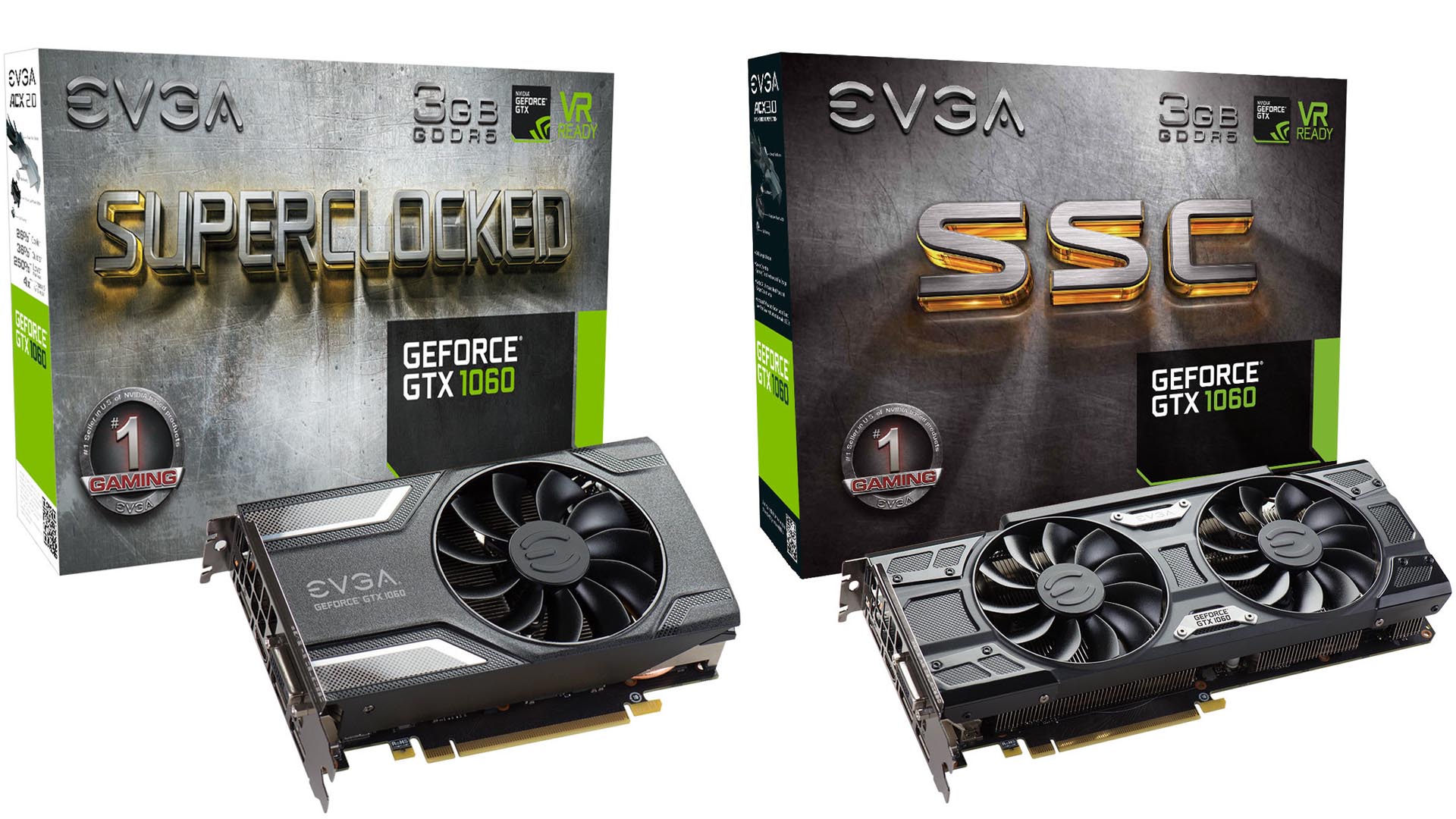 Rengeteg 3GB-os GTX 1060-at mutatott be az EVGA