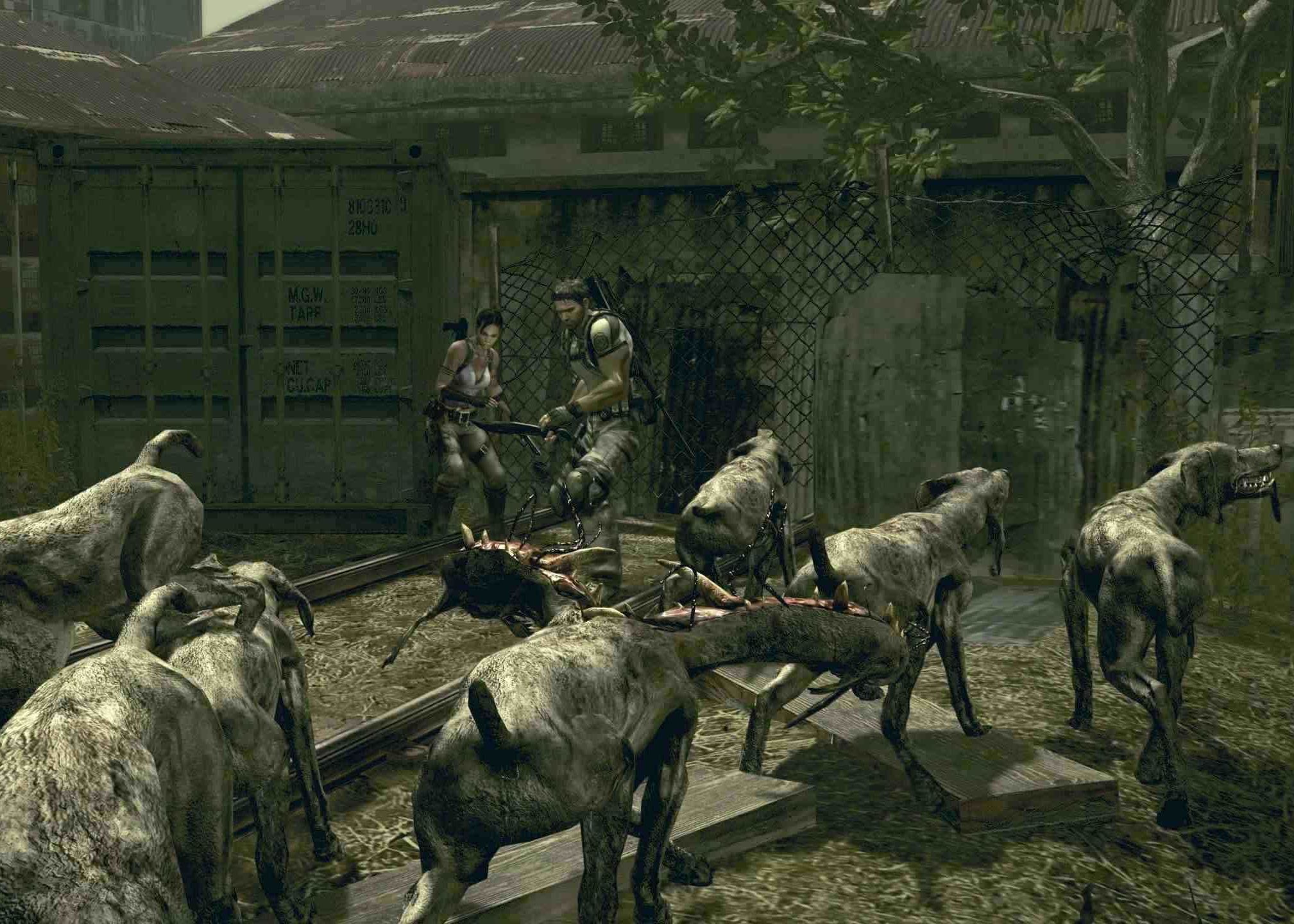 Resident Evil 5: Nvidia GeForce 3D Vision technológiával felvértezett PC-s verzió