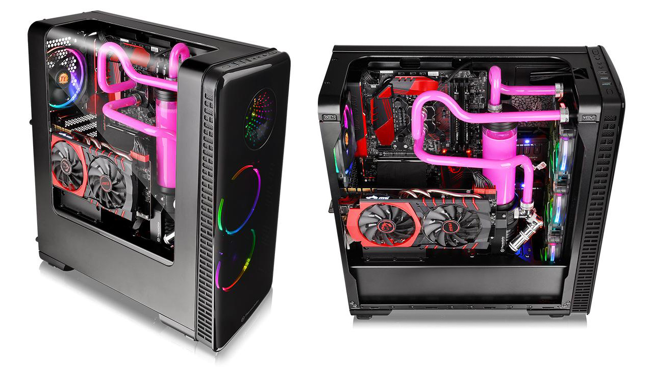 RGB világítással érkezik a Thermaltake új háza