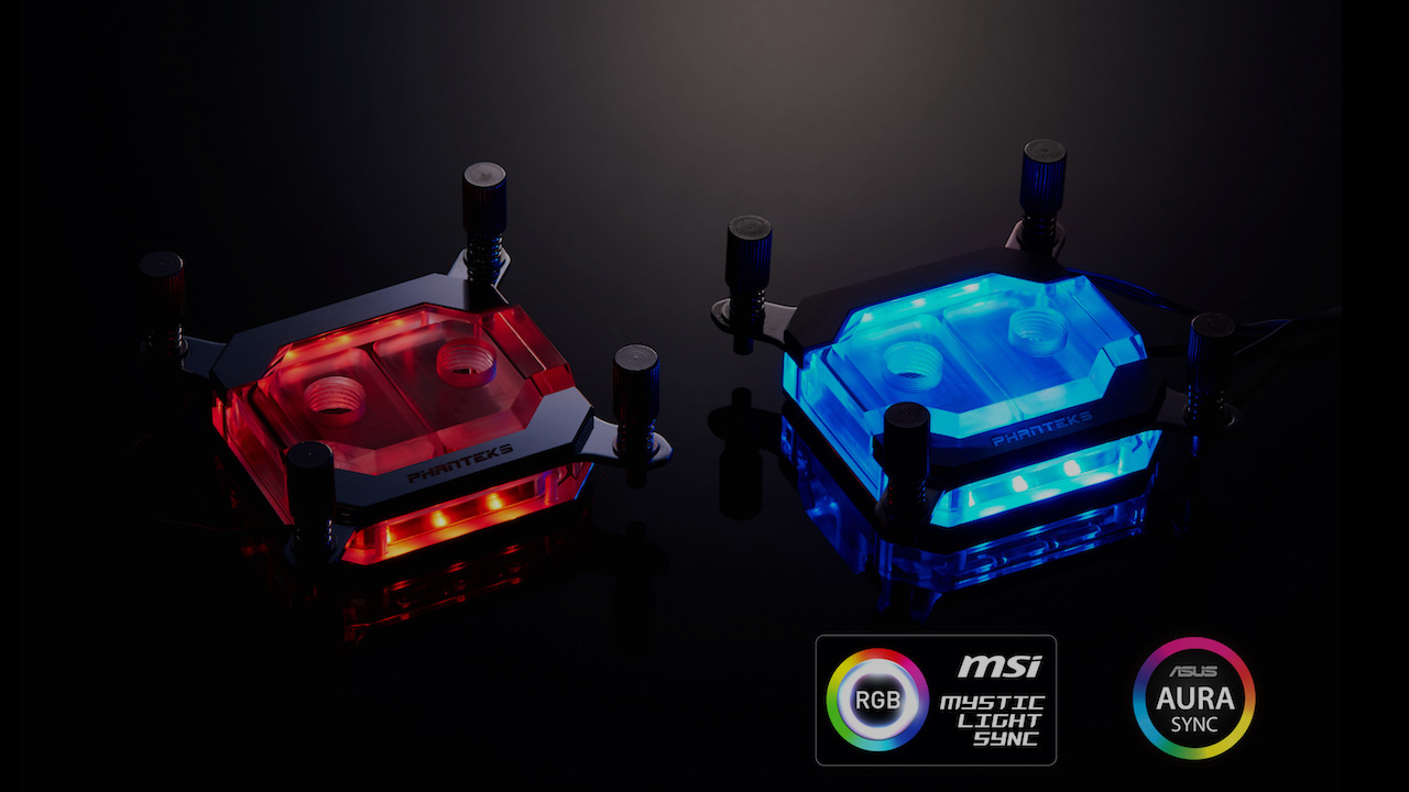 RGB-s vízhűtéssel csábít a Phanteks