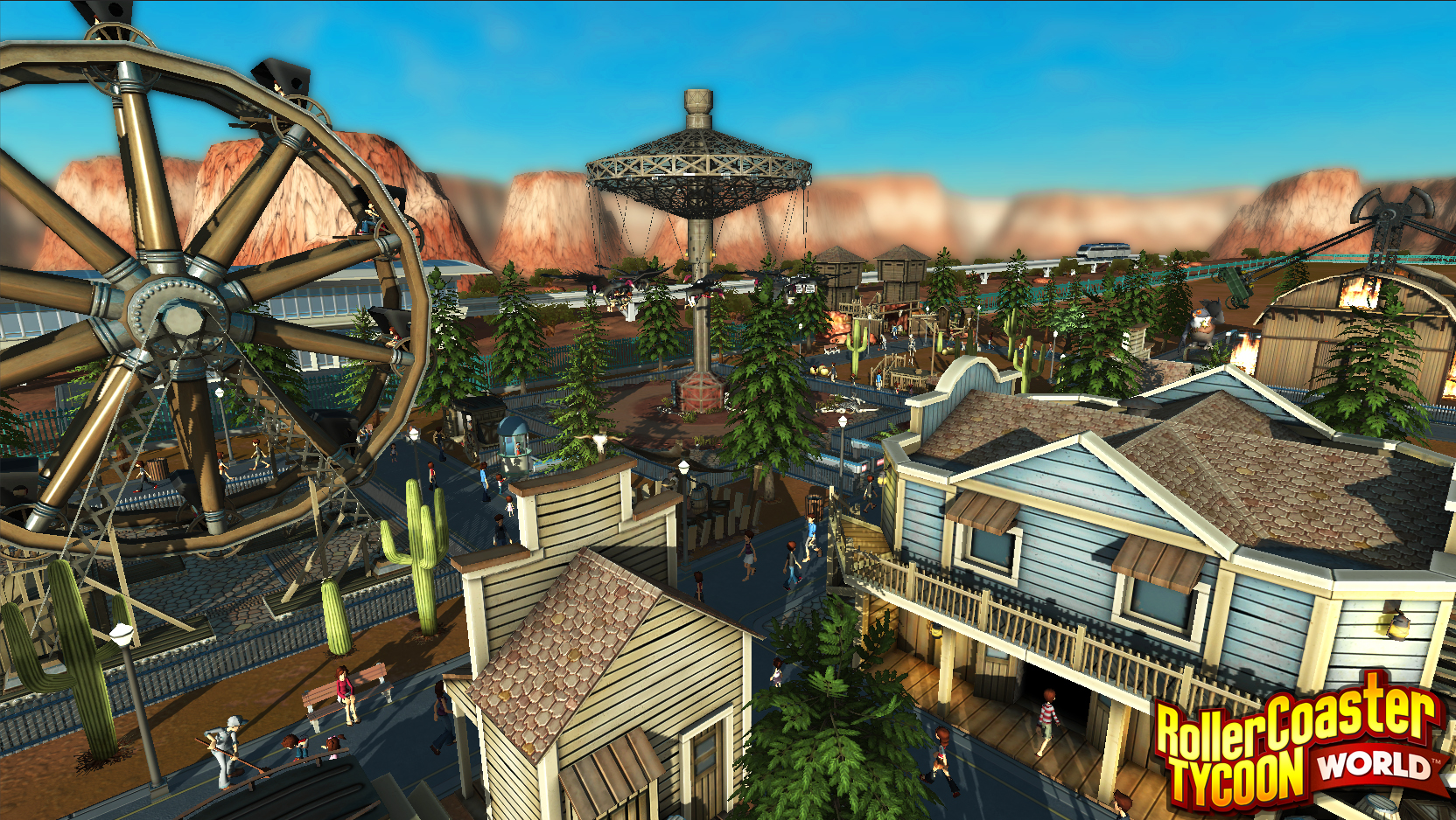 Rollercoaster Tycoon World gameplay trailer érkezett