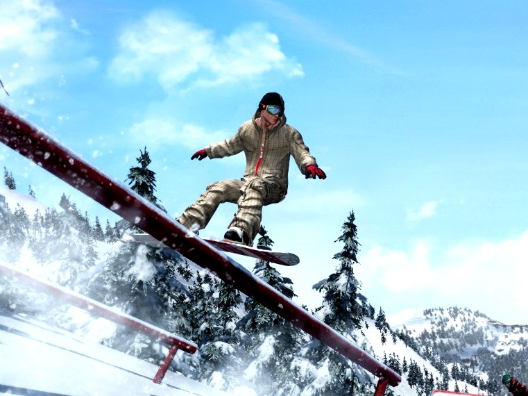 Shaun White Snowboarding