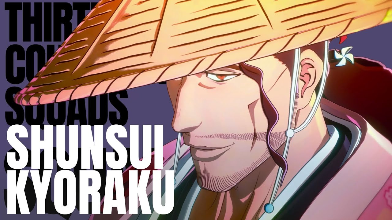 Shunsui Kyoraku is bemutatkozott a Bleach: Rebirth of Souls-hoz
