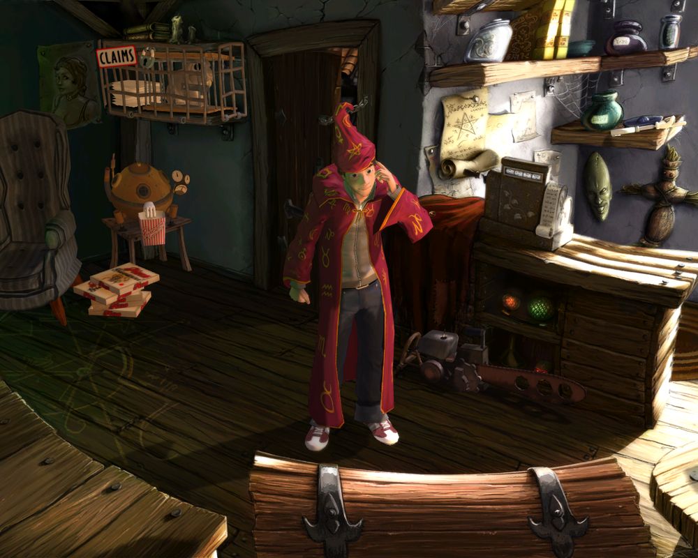 Simon The Sorcerer 5: Német nyelvű demonstrációs anyag