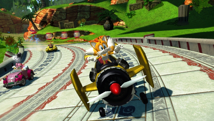 Sonic & Sega All-Stars Racing: gamescom 2009 trailer