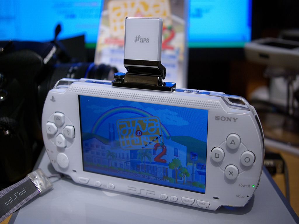 Sony PSP GPS funkcióval