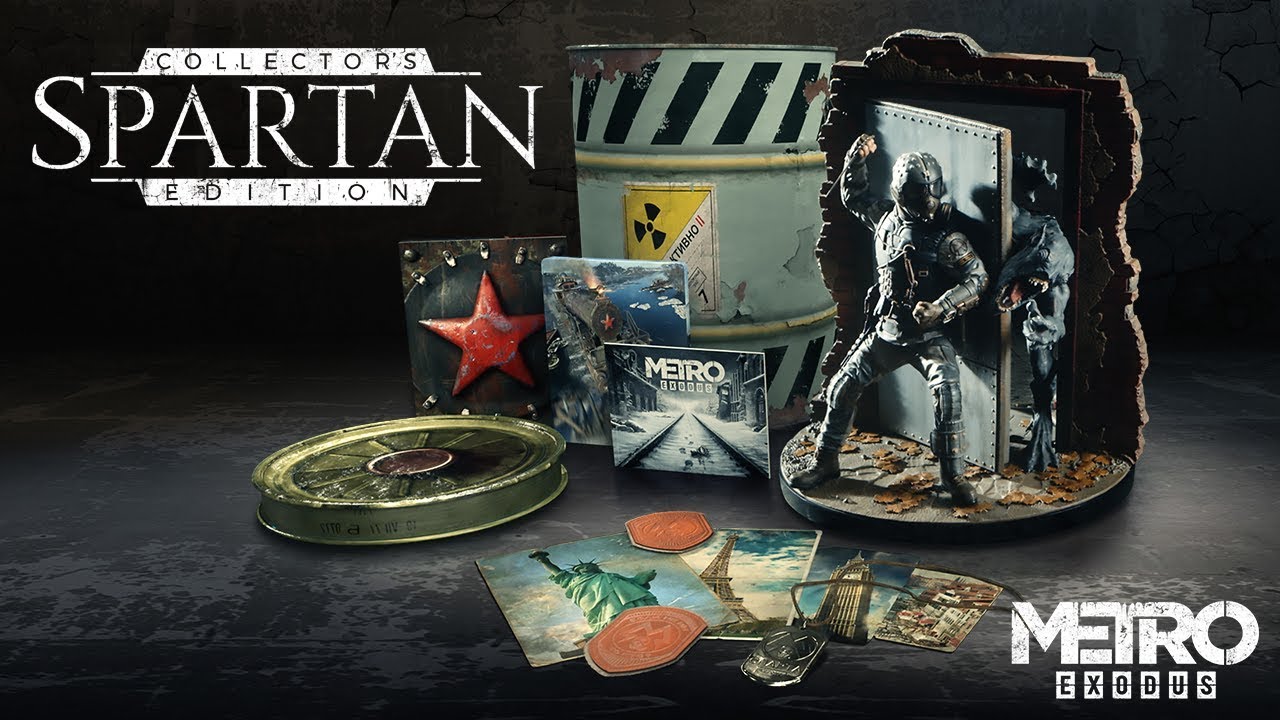 Spartan Collector's Edition néven kap brutális gyűjtői csomagot a Metro Exodus