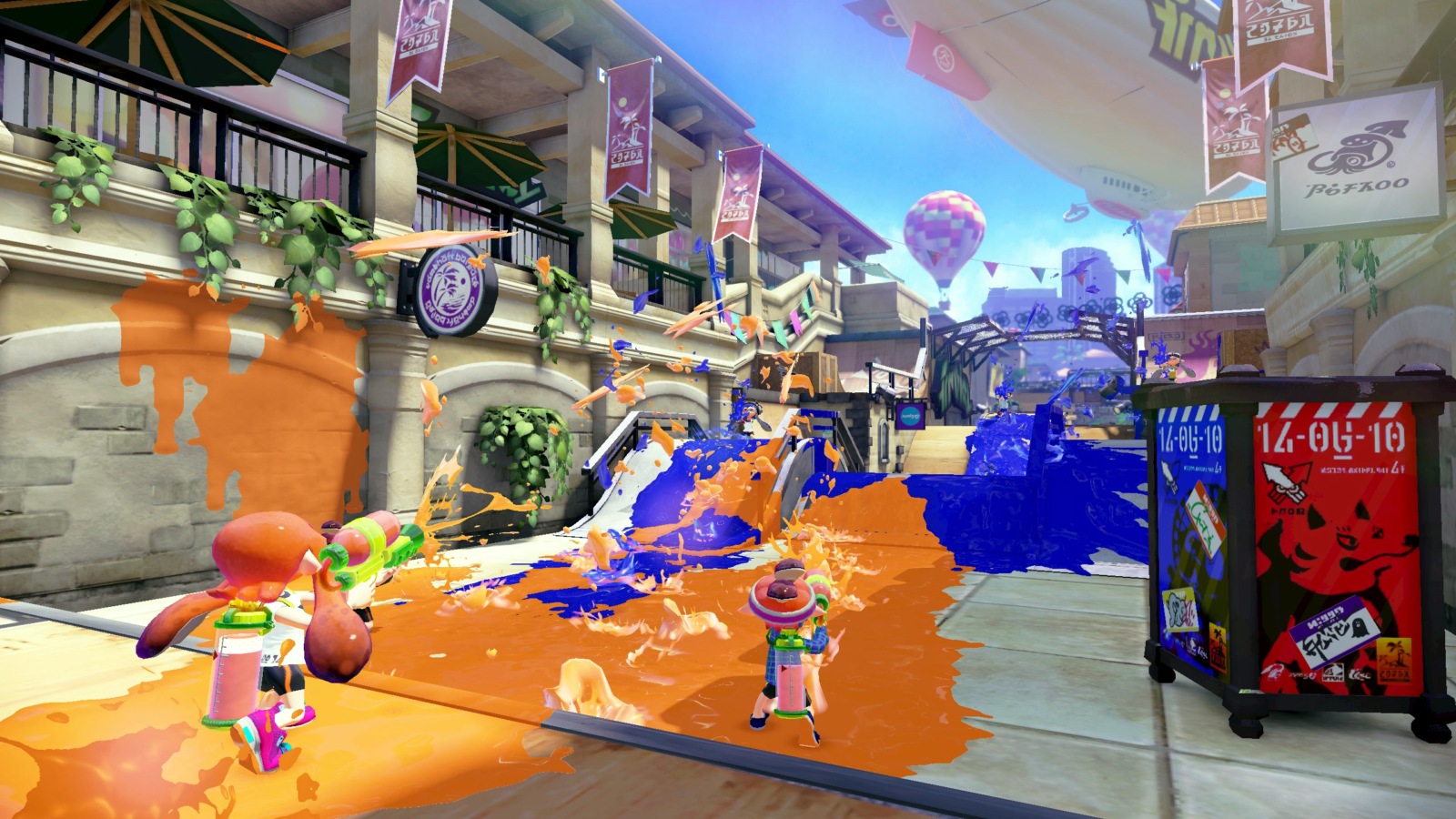 Splatoon single player trailer érkezett