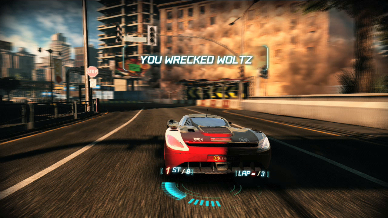 Split/Second: Videón a survival mód