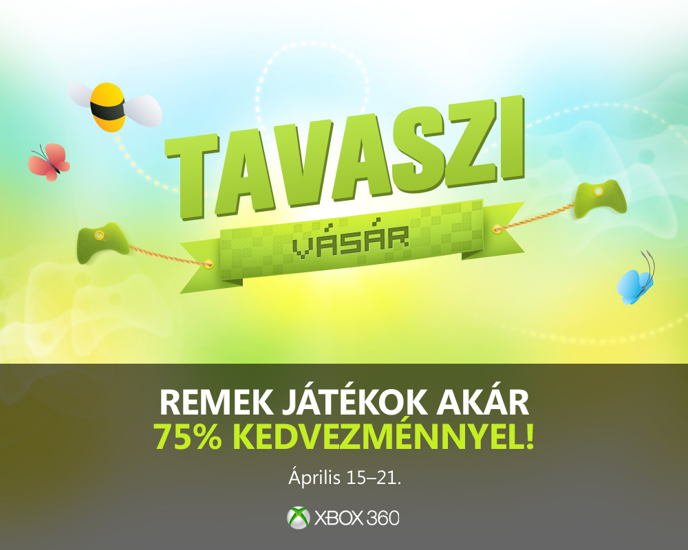 Spórolj akár 75%-ot Xbox Live-on!