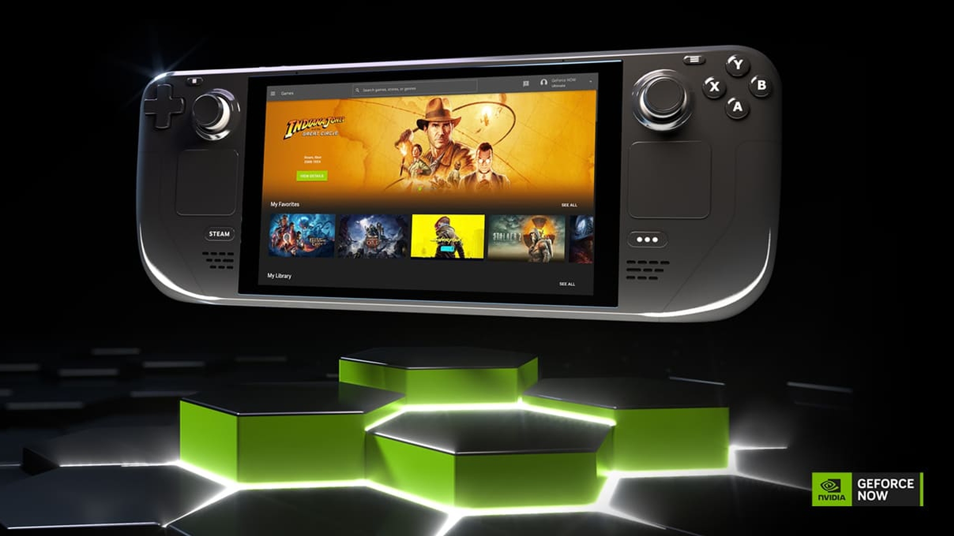 Steam Deckre tart a natív GeForce NOW alkalmazás