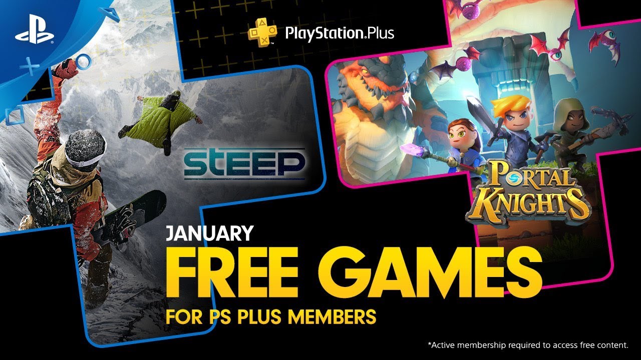 Steep és Portal Knights a PS Plus januári felhozatalában