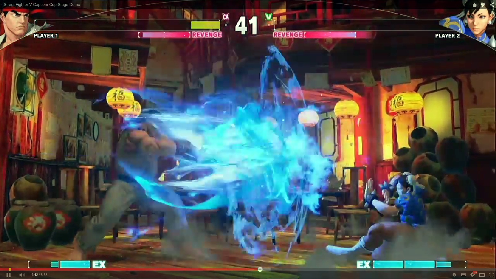Street Fighter V Capcom Cup Stage Demo érkezett