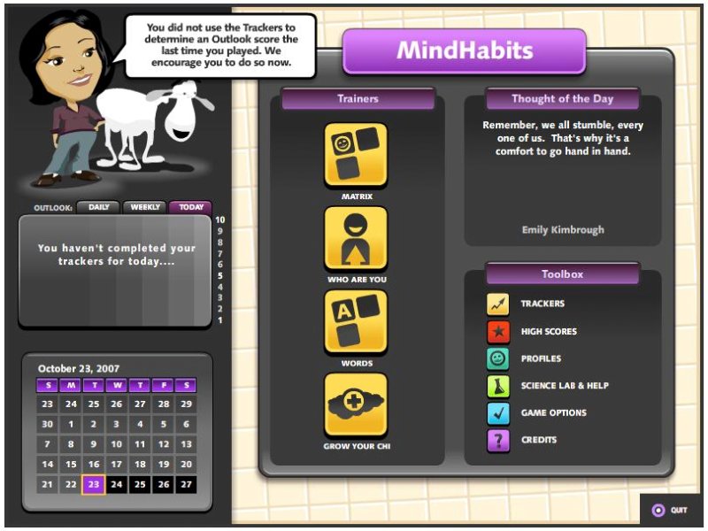 Stressz-csökkentő online mosoly-játék