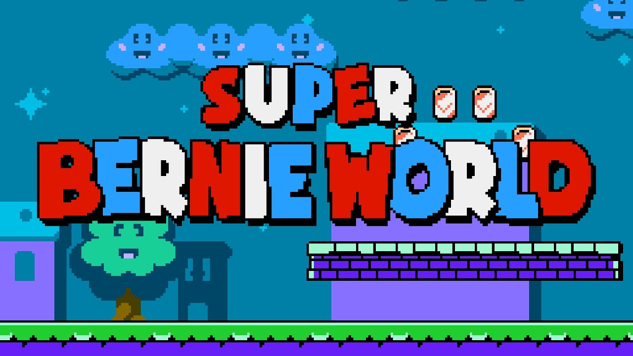 Super Bernie World címmel zseniális Mario-klón készült Bernie Sanders szenátorról