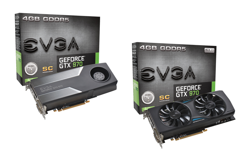 Szokás szerint rengeteg EVGA-verzió érkezik a két új nVIDIA kártyából