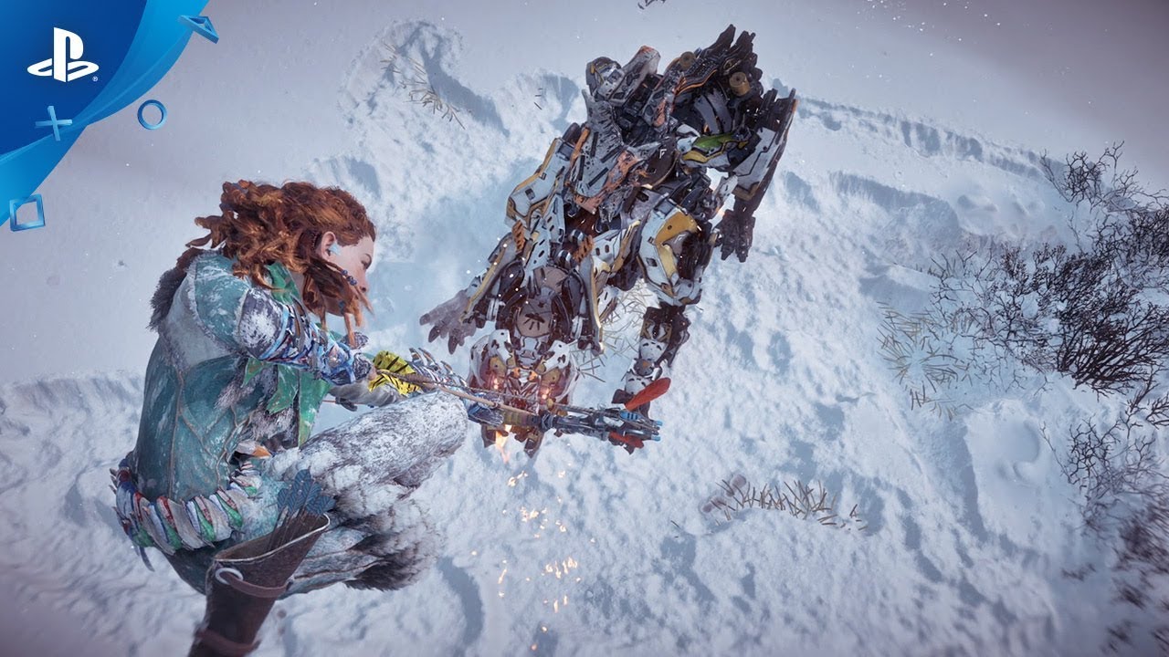 Találkozz Scorcherrel, a Horizon: Zero Dawn – The Frozen Wilds új tűzokádó ellenfelével