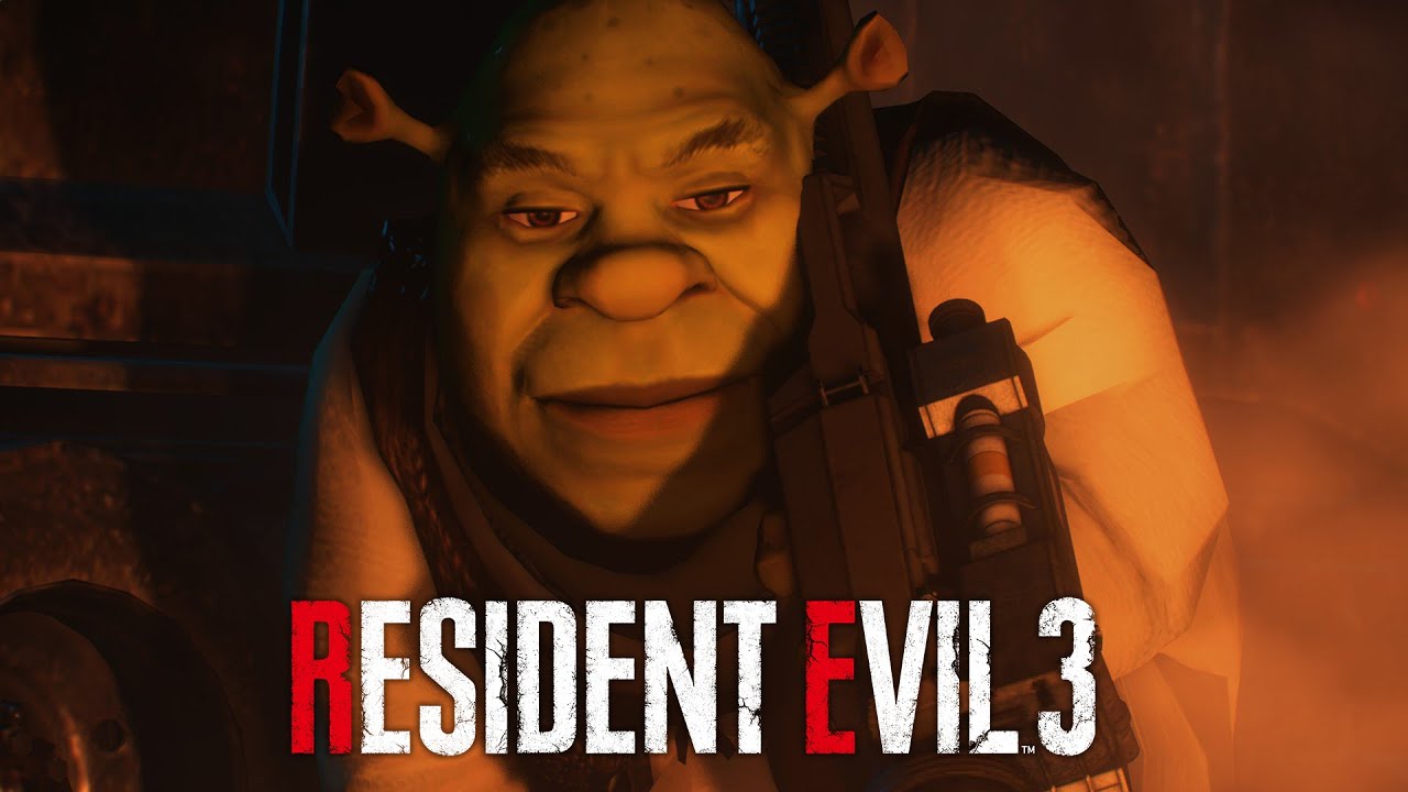 Thomas, a gőzmozdony után most Shrek ijesztget minket a Resident Evil 3-ban