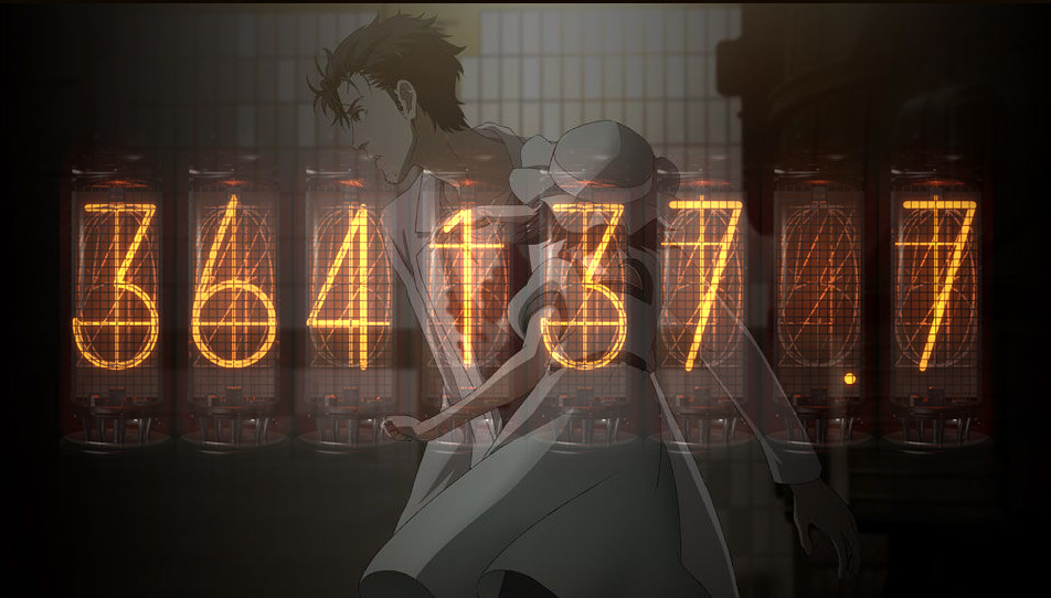 Titokzatos számláló a STEINS;GATE 0 hivatalos oldalán