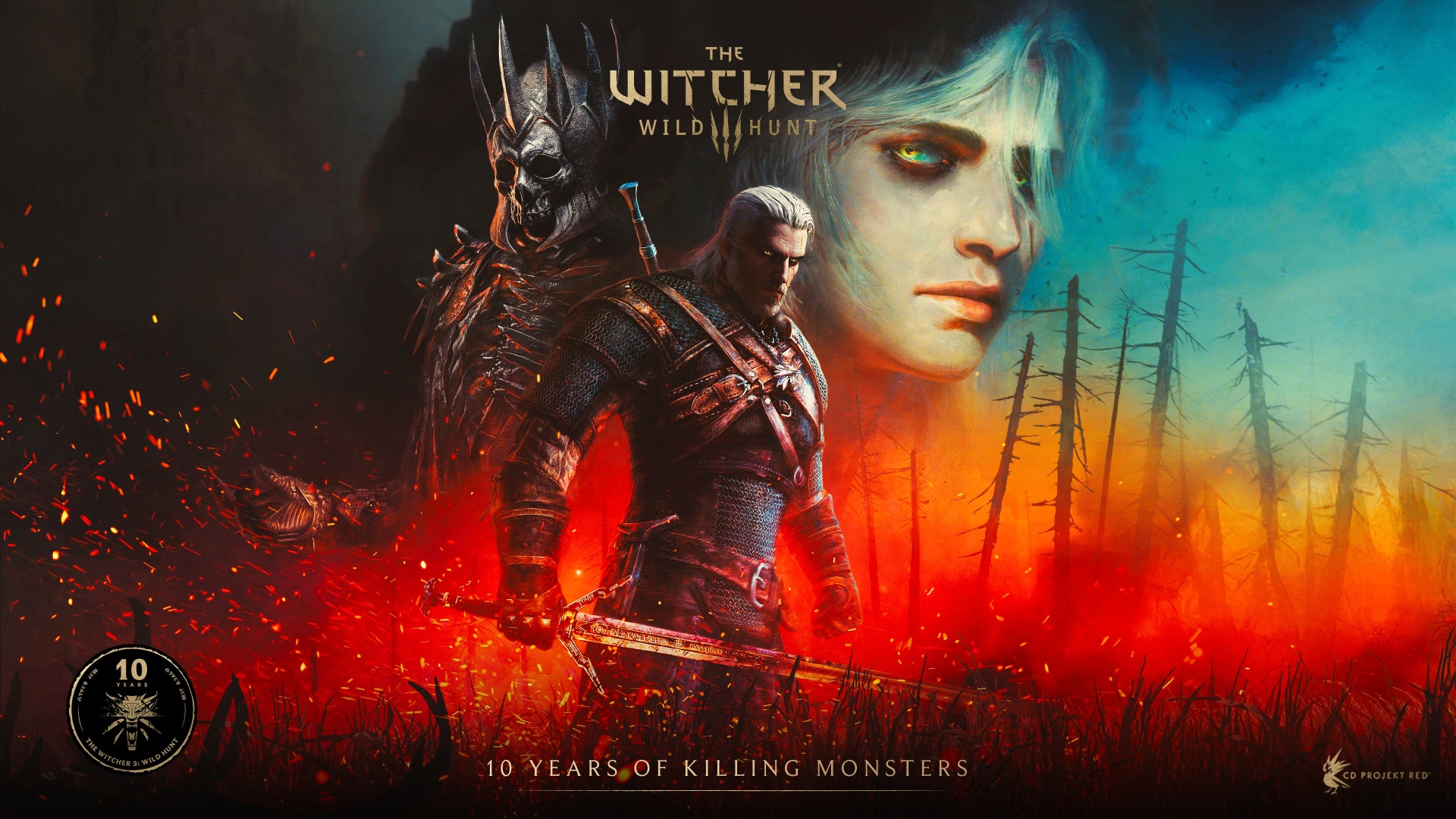Tízéves lett a The Witcher 3: Wild Hunt