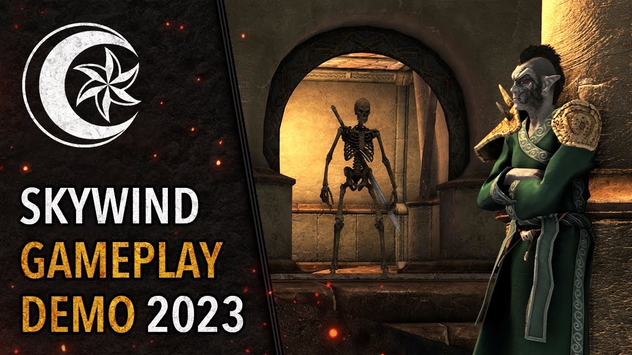 Több mint 20 percen át láthatjuk a The Elder Scrolls III: Morrowind feldolgozását