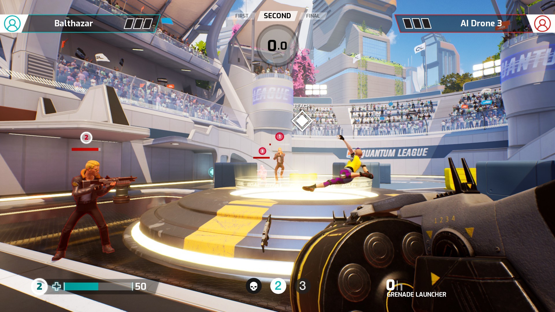 Több mint egy hétig bétázhatunk a Quantum League nevű időmanipulálós FPS-sel