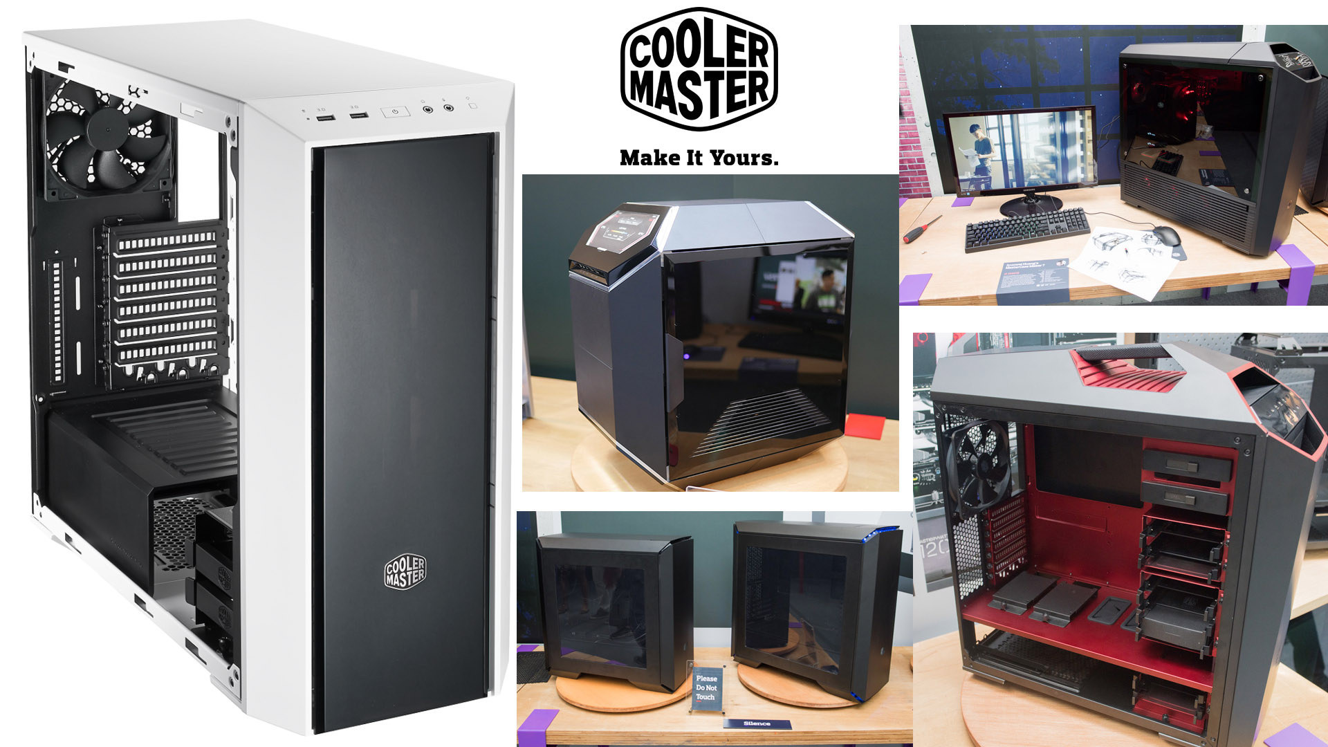 Több új taggal is bővül a Cooler Master MasterCase család